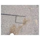 Metal Garden Shepard Pole with Bird Cage