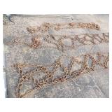 Pair of Tractor Chains with parts chain Heavy tire chains for an H or M Farmall. Size 12.5 x 38 or 13.6 c 38" wheels.