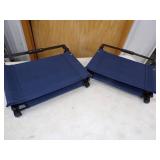 Pair of Stadium Chairs Blue