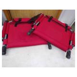 Pair of Stadium Chairs Red