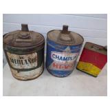 Vintage Oil Cans