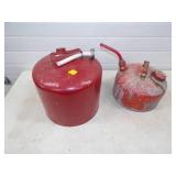 Pair of Metal Gas Cans