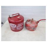 Pair of Metal Gas Cans
