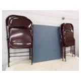 Folding Table and 4 Chairs