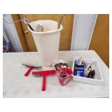 Painting Supplies, Garbage Can