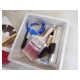 Painting Supplies, Garbage Can