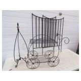 Metal Garden Décor,  Fences, Pot Holders