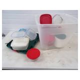 Tote with Kitchen Storage Containers