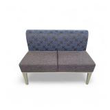 Short Blue Bench 45x26x31