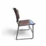 Set of 2 Steelcase Max Stacker Stacking Chairs