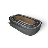 Rubber baseboard