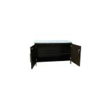 Espresso 2 door storage