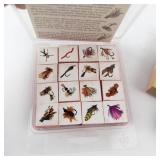 Fly Fishing Rubber Stamp Set - 16 Teeny Weeny Stamps - Personal Stamp Exchange