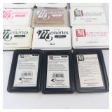 Memories Ink Pads - Dye Inkpad & Embossing Inkpad, Acid-Free, Assorted Colors Group of 12
