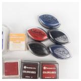 Ranger Distress Ink Pads & Dee Gruenig Blending Blox & ColorBox Pigment Pads & Yasutomo Color Cubes Lot