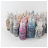 Liquid Pearls Assorted Glitter Craft Paint Bottles - 1/2 oz Dropper (Multi-Color)
