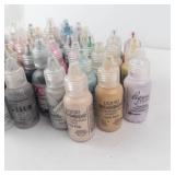 Liquid Pearls Assorted Glitter Craft Paint Bottles - 1/2 oz Dropper (Multi-Color)