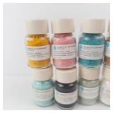 Martha Stewart Crafts Flocking Powder & Microbeads Color Set - 12 Jars