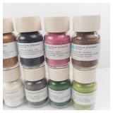 Martha Stewart Crafts Flocking Powder & Microbeads Color Set - 12 Jars