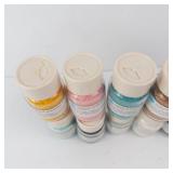 Martha Stewart Crafts Flocking Powder & Microbeads Color Set - 12 Jars