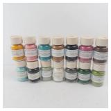 Martha Stewart Crafts Flocking Powder & Microbeads Color Set - 12 Jars