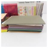 Sunny Lane Patterned Paper Collection & Lots of Assorted Cardstock