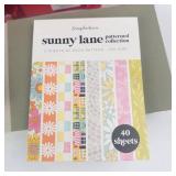Sunny Lane Patterned Paper Collection & Lots of Assorted Cardstock