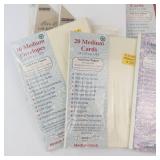 Card Making Supplies - Rubber Stampede Papers, Notecards & Lace Hearts Doilies