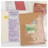 Card Making Supplies - Rubber Stampede Papers, Notecards & Lace Hearts Doilies