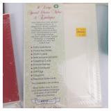 Card Making Supplies - Rubber Stampede Papers, Notecards & Lace Hearts Doilies