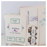 Card Making Supplies - Rubber Stampede Papers, Notecards & Lace Hearts Doilies