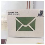 Echo Park Sunshine 6x6 Paper Pack & Ephemera, Recollections Frames & Elephant Dung Envelopes
