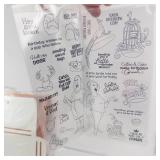 Echo Park Sunshine 6x6 Paper Pack & Ephemera, Recollections Frames & Elephant Dung Envelopes