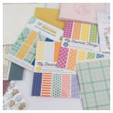 Echo Park Sunshine 6x6 Paper Pack & Ephemera, Recollections Frames & Elephant Dung Envelopes