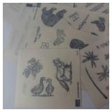 Sticker Assortment - Vintage Greeting Card Graphics & Sentiments