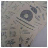 Sticker Assortment - Vintage Greeting Card Graphics & Sentiments