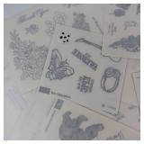 Sticker Assortment - Vintage Greeting Card Graphics & Sentiments