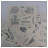 Sticker Assortment - Vintage Greeting Card Graphics & Sentiments