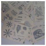 Greeting Sticker Sheets - Assorted Birthday, Thank You & Congrats Messages