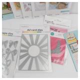 Big Shot Die-Cutting & Card Die Lot - A2 Card Dies, Shape Dies, Bow Dies & Embossing Folders