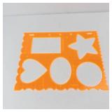 Fresh and Funky Mini-Stencil Set - Assorted Craft Shapes