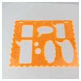Fresh and Funky Mini-Stencil Set - Assorted Craft Shapes