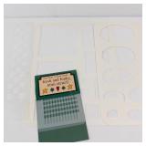 Fresh and Funky Mini-Stencil Set - Assorted Craft Shapes