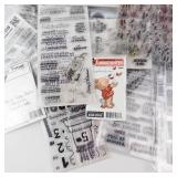 Clear Stamp Assortment - Mixed Brands (Art Impressions, Trinity, Honey Bee)