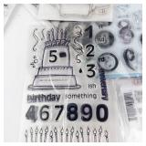 Clear Stamp Assortment - Mixed Brands (Art Impressions, Trinity, Honey Bee)