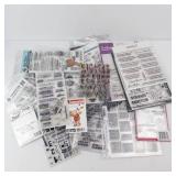 Clear Stamp Assortment - Mixed Brands (Art Impressions, Trinity, Honey Bee)