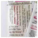 Clear Stamps Collection - Scrapbook.com, My Favorite Things, Picket Fence Studios, LetteriV