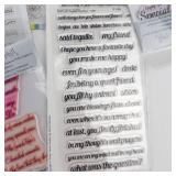 Clear Stamps Collection - Scrapbook.com, My Favorite Things, Picket Fence Studios, LetteriV