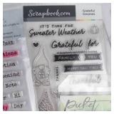 Clear Stamps Collection - Scrapbook.com, My Favorite Things, Picket Fence Studios, LetteriV