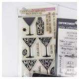 Martha Stewart Crafts Clear Stamps - Assorted Card-Making Sentiments & Letters & More!